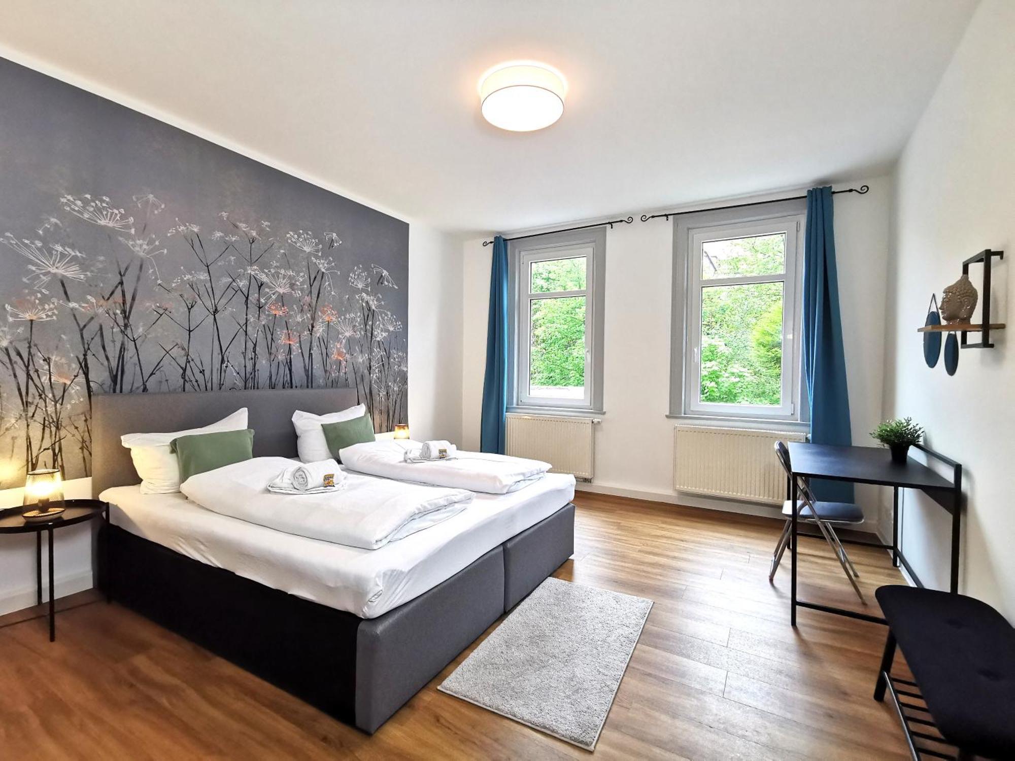 Bohnapartments - Stadtblick Zechenhaus - Balkon - Gratis Parkplatz - Wlan - Sehr Ruhig - Barrierearm イルメナウ エクステリア 写真
